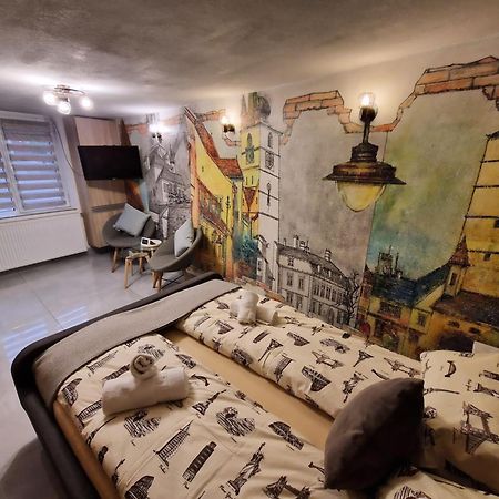 Old Town Studio Apartment Сибиу Экстерьер фото